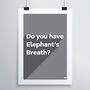 Elephant's Breath Print, thumbnail 5 of 12