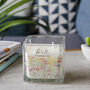 Wildflower Anniversary Square Scented Candle, thumbnail 6 of 6