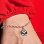 Loved Always Sterling Silver Bracelet, thumbnail 2 of 5