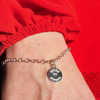 Loved Always Sterling Silver Bracelet, 2 of 5