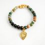 Chunky Gemstone Beaded Bracelet, thumbnail 1 of 5