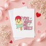 You Make Me Melt Valentine’s Card, thumbnail 5 of 6