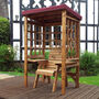 Wentworth One Seater Arbour Includes Cushions UK Made, thumbnail 4 of 8