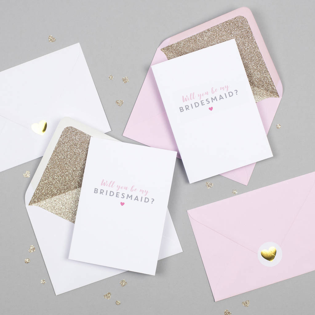 Will You Be My Bridesmaid Card, 1 of 5