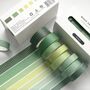 Colour Pattern Journal Washi Tape Set, thumbnail 7 of 8