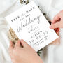 Custom Wedding Save The Date Cards Set Of 36, thumbnail 3 of 3