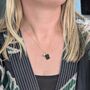 The Duo Black Onyx Necklace, thumbnail 2 of 9