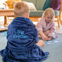 Personalised Super Soft Children's Dressing Gown, thumbnail 3 of 11
