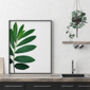 Set Of Three Botanical Green Leaves Prints, thumbnail 9 of 10