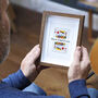 Dad Is King Personalised Vintage Playing Card Print, thumbnail 2 of 10