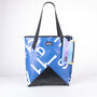 Triangle Up Cycled Tote Bag, thumbnail 10 of 12