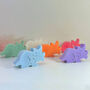 Triceratops Dinosaur Candle And Jurassic Gift, thumbnail 5 of 9