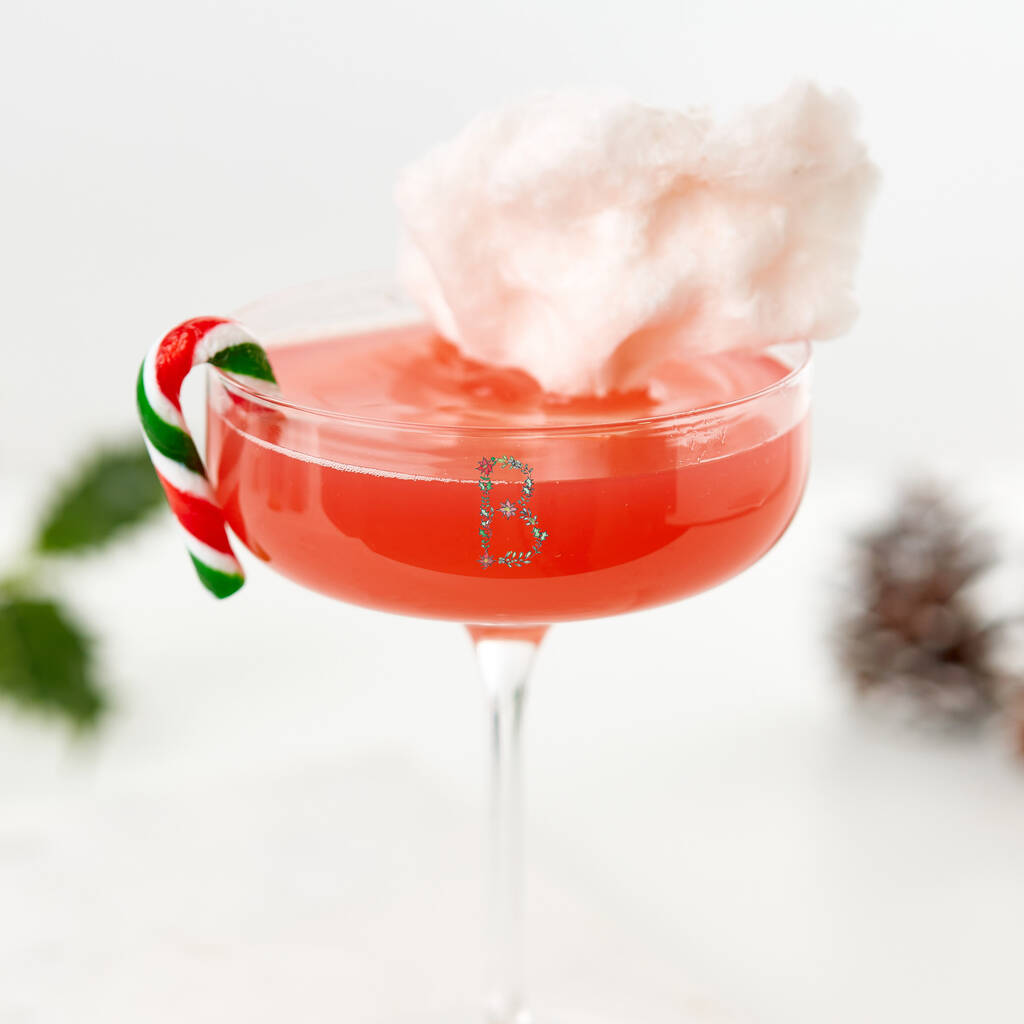Candy Cane Sour Christmas Cocktail, 1 of 3
