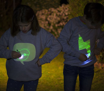 Lightning Glow In The Dark Interactive Sweat/T Shirt, 3 of 8