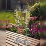 Personalised Set Of Two Floral Crystal Champagne Flutes, thumbnail 7 of 10