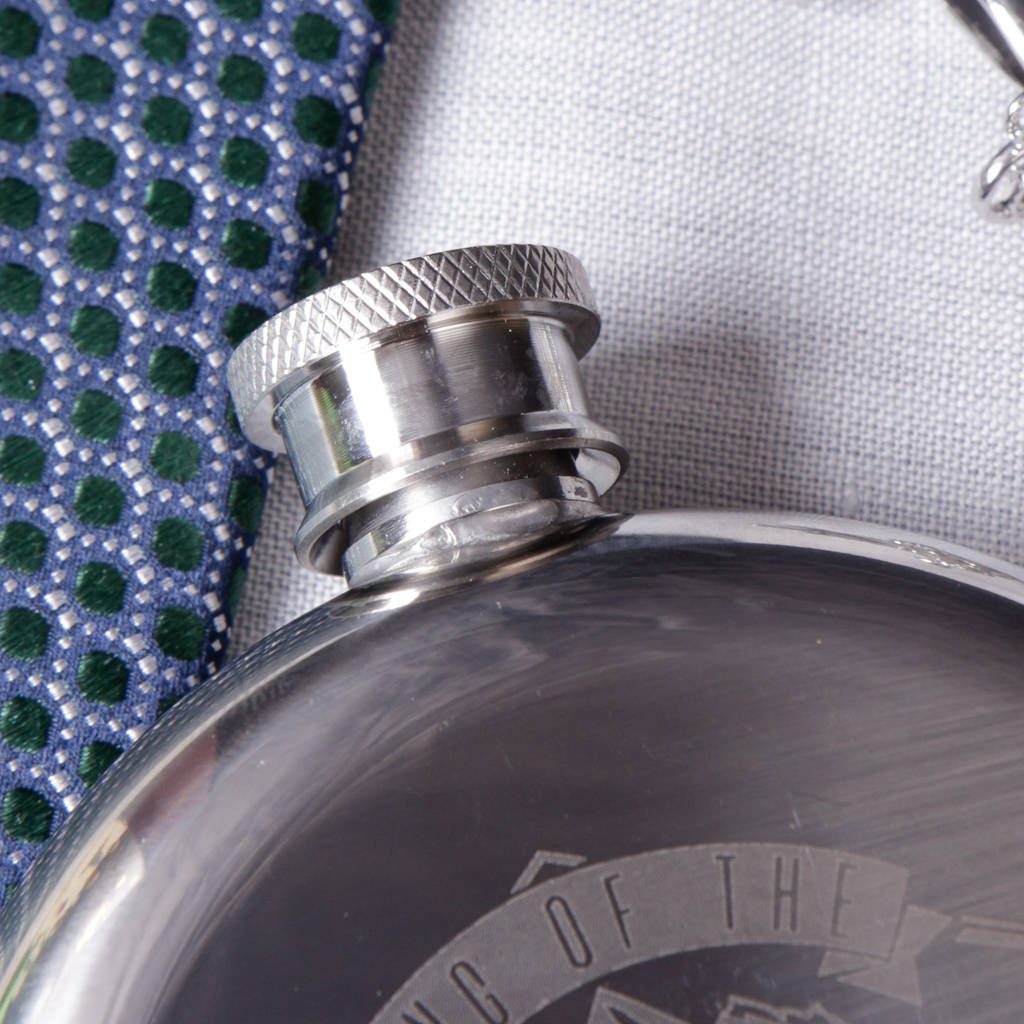 The Bike Shop "King Of The Mountains" 5oz Stainless Steel Hip Flask Gift Boxed The Bike Shop "King Of The Mountains" 5oz Stainless Steel Hip Flask Gift Boxed