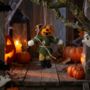 Handmade Pumpkin Scarecrow Halloween Hanging Decoration, thumbnail 1 of 8