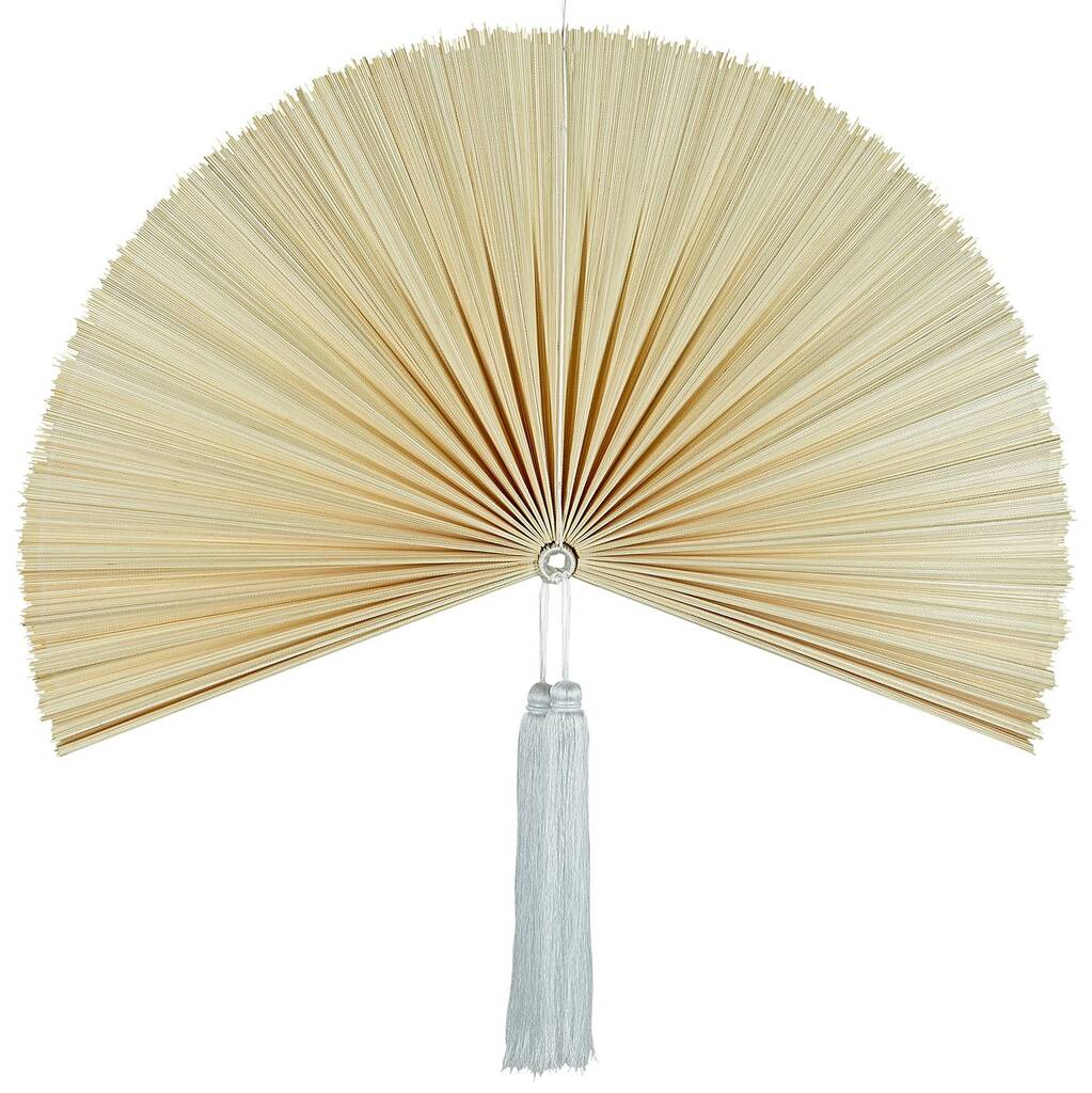 Natural Bamboo Wall Hanging By The Den & Now