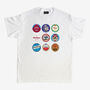 Aston Villa Football Beer Mats T Shirt, thumbnail 4 of 4