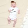 Personalised Name Baby Grow, thumbnail 2 of 9