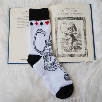 Alice In Wonderland Socks, 2 of 6