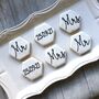 Personalised Wedding Favour Biscuits, thumbnail 1 of 3