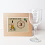 Personalised 50th Birthday Engraved Wine Glass Gift, thumbnail 5 of 9