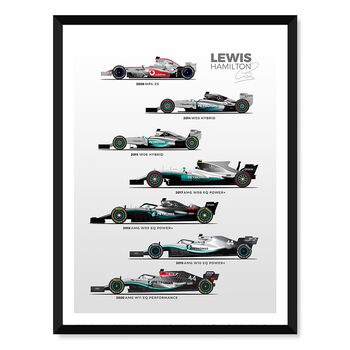 Hamilton's Championship Cars Gp Poster, 2 of 2