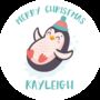 Personalised Penguin Merry Christmas Lollipop, thumbnail 2 of 4