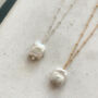 Handmade Freshwater Baroque Pearl Necklace, thumbnail 5 of 7