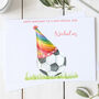 Personalised Son Football Birthday Card, thumbnail 2 of 2