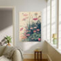 Japanese Flower Meadow Vintage Art Print, thumbnail 3 of 4