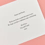 Personalised Love Hearts Gold 50th Anniversary Card, thumbnail 3 of 9