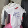 Personalised 1st Father's Day Babygrow, thumbnail 4 of 10