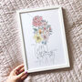 Personalised Mother And Child Pinky Promise Print, thumbnail 8 of 8