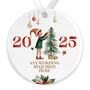 Personalised Ceramic Christmas Tree Bauble In Various Designs, thumbnail 7 of 9