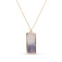 Ceramic, Glass And Gold Pendant Dusk Drop, thumbnail 1 of 6