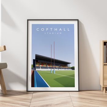 Copthall / Stonex Stadium Saracens Rugby Poster, 5 of 9