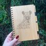 Personalised Skye Terrier Dog Engraved Notebook, thumbnail 1 of 2