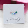 Family Birthstone Charm Pendant, thumbnail 3 of 10