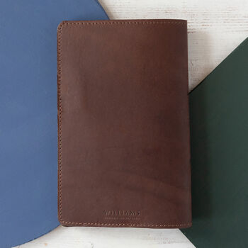 Personalised Moleskine Leather Notebook Cover, 8 of 8