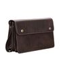Mens Leather Bag With Wrist Strap 'The Santino Small', thumbnail 3 of 12