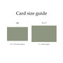 Personalised Animal New Baby Card, thumbnail 4 of 4