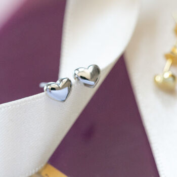 Sweet Heart Stud Earrings, 2 of 8