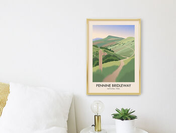 Pennine Bridleway National Trail Travel Poster, 2 of 8