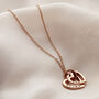 Personalised Mummy And Baby Heart Necklace, thumbnail 12 of 12