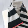 Pure Cashmere Women's Snowflake Scarf, thumbnail 4 of 5