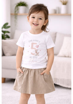 Personalised Bunny Sibling Birthday Outfit, 2 of 6
