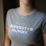 Personalised Superstar Mummy T Shirt, thumbnail 2 of 5