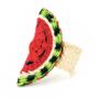 Set X Four Woven Natural Iraca Red Watermelon Napkin, thumbnail 3 of 5